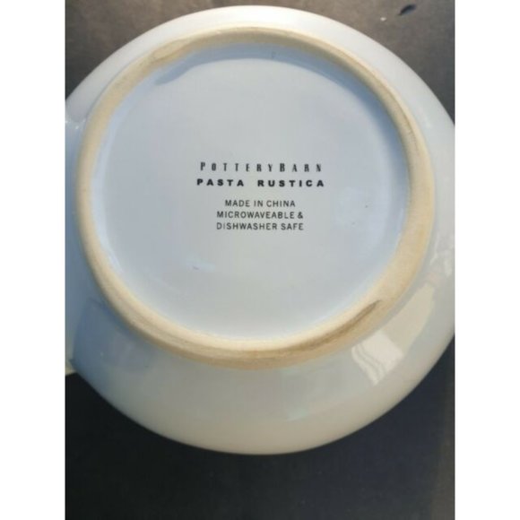 Olive Bowl Pottery Barn Pasta Rustica - Picture 10 of 11